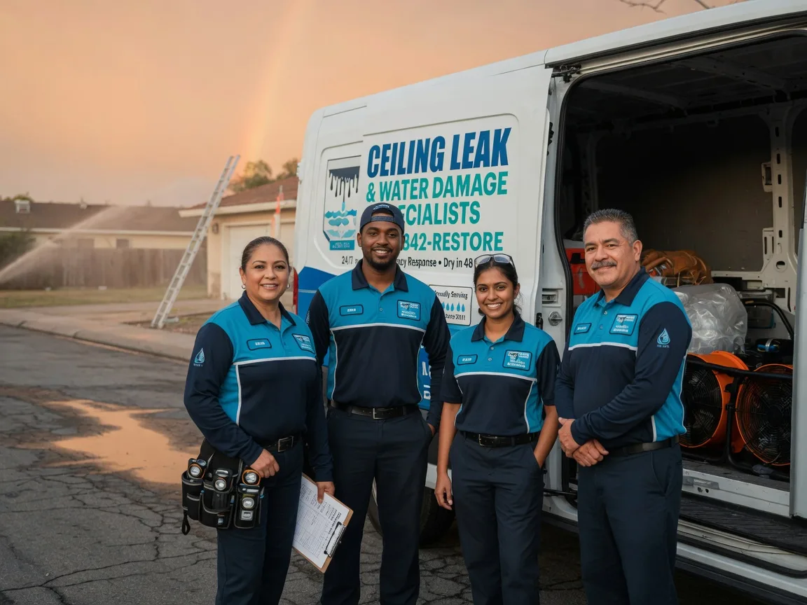 Ceiling Leak Cleanup company in Balsam Grove, NC
