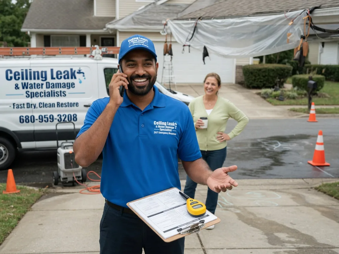 Ceiling Leak Cleanup Balsam Grove, NC FAQs